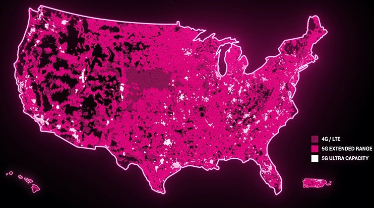 Assurance Wireless Network Coverage Map