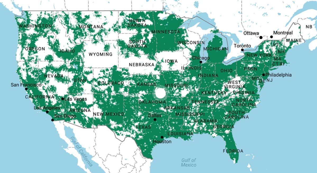 Mint Mobile Network Coverage Map